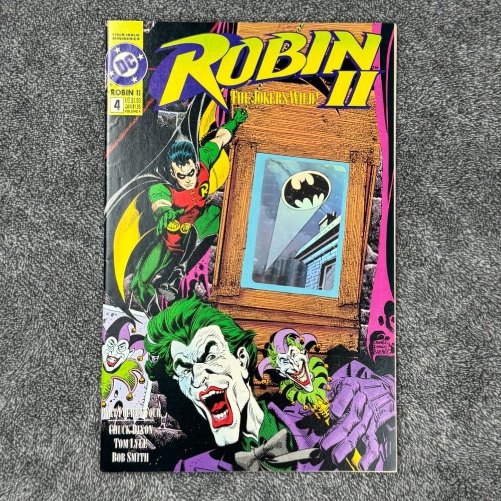Robin II The Joker's Wild 4 DC Comics 1991 Tim Drake Joker Chuck Dixon Tom Lyle